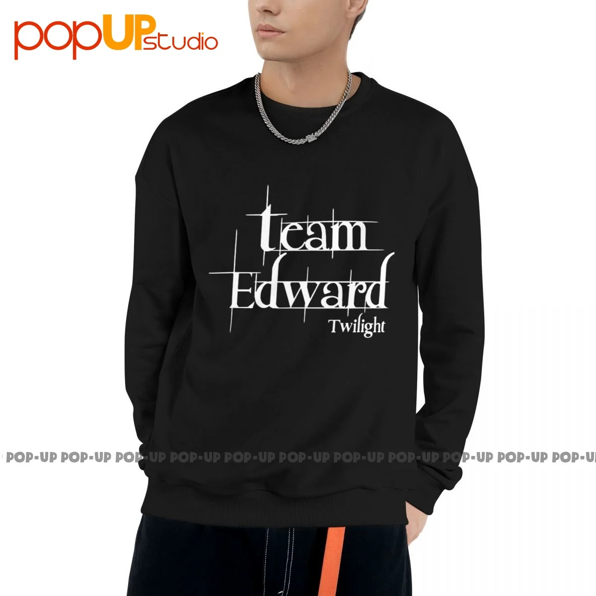 Екипът на Едуард Твайлайта Twilight Saga Hoody Пуловери, ризи Vtg Дизайн Удобен за хипстеров