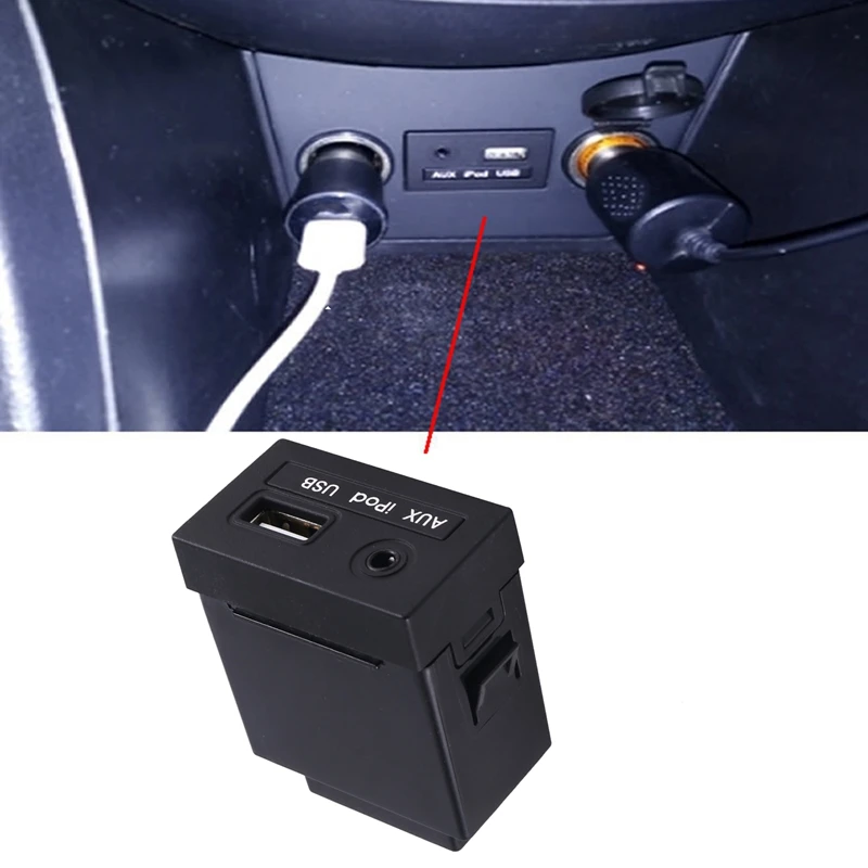 Жак AUX USB в събирането на Автомобилен Конектор AUX USB възли за Hyundai Accent Solaris 2011-2015 961201R000RY 96120-1R000