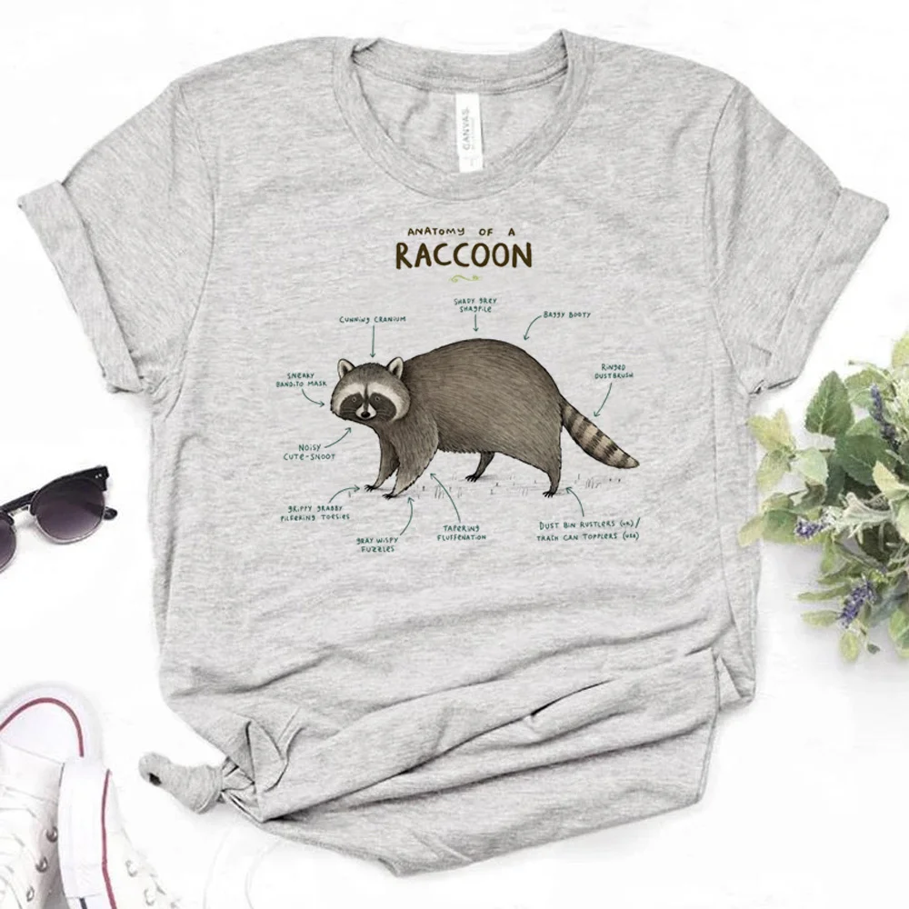 Женска тениска с изображение на миеща мечка, забавна тениска Y2K, графична дрехи за момичета