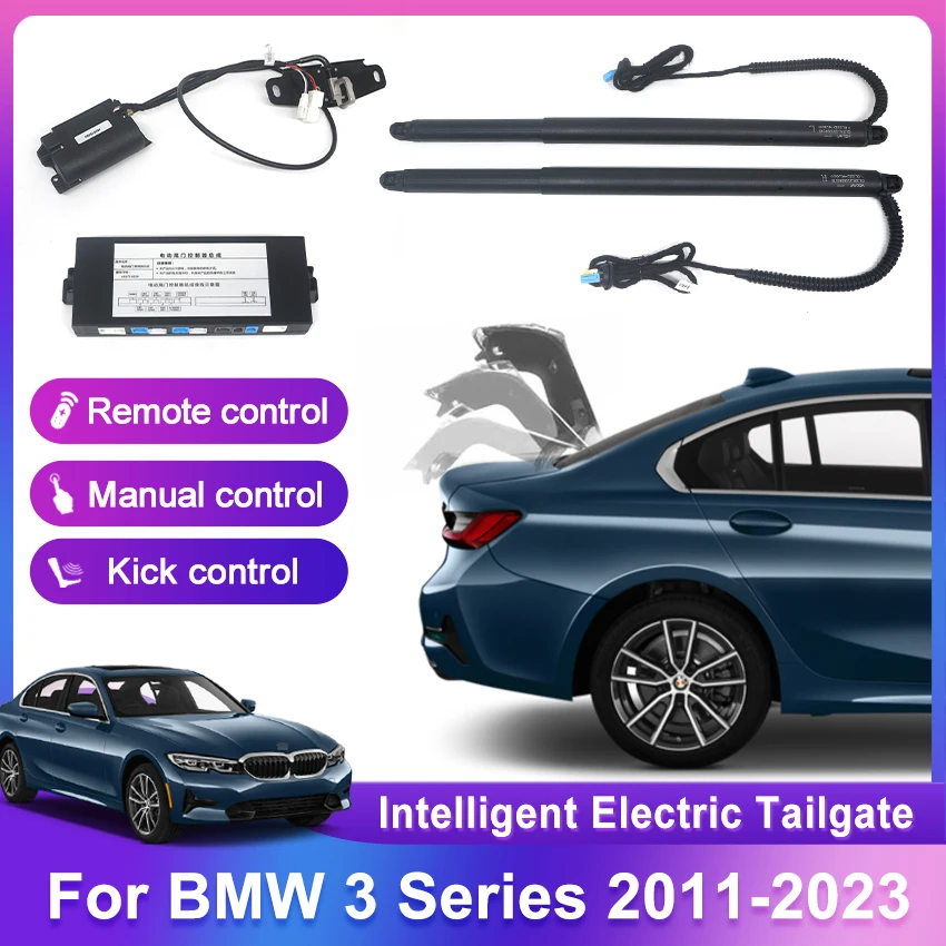 За BMW 3 Series F30 2011-2023 Електрическа Врата на Багажника Пощенска Кутия Интелигентна Врата Автоматична Промяна на Задната Врата на Багажника С електрически люк