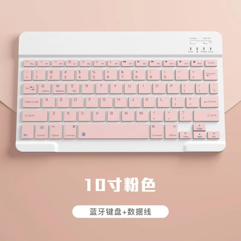 За iPad Комбинирана клавиатура и мишка, безжична Bluetooth клавиатура Teclado за iPad Xiaomi Samsung, Huawei Таблет Android, IOS Windo