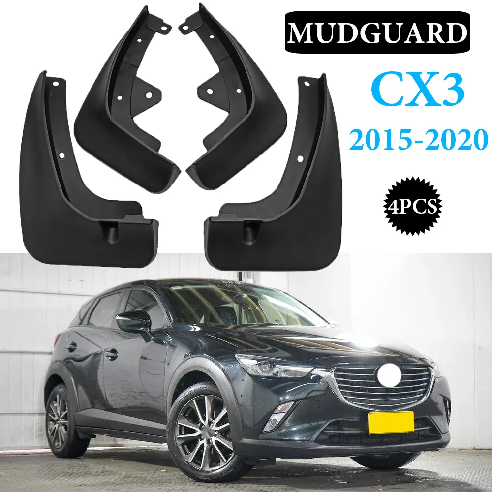 За Mazda CX-3 2015-2021 CX3 CX 3 Автомобилно Брызговиковое Предното и Задното Крило Аксесоари 2016 2017 2018 2019 2020 4ШТ