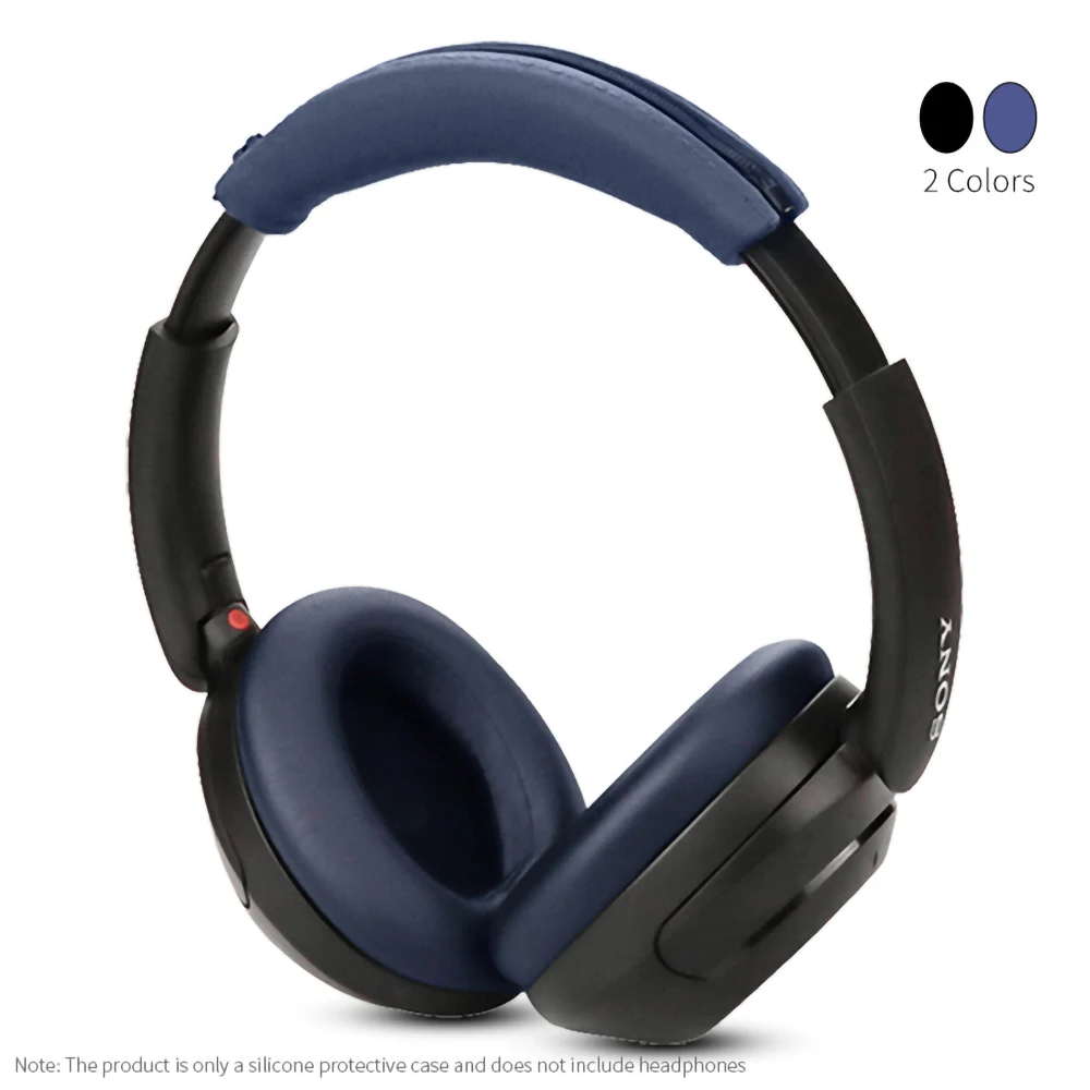 за Sony WH-XB910N Покриване на главата греди слушалки Защитен калъф за слушалки XB910N Силиконов защитен ръкав за главоболие греди