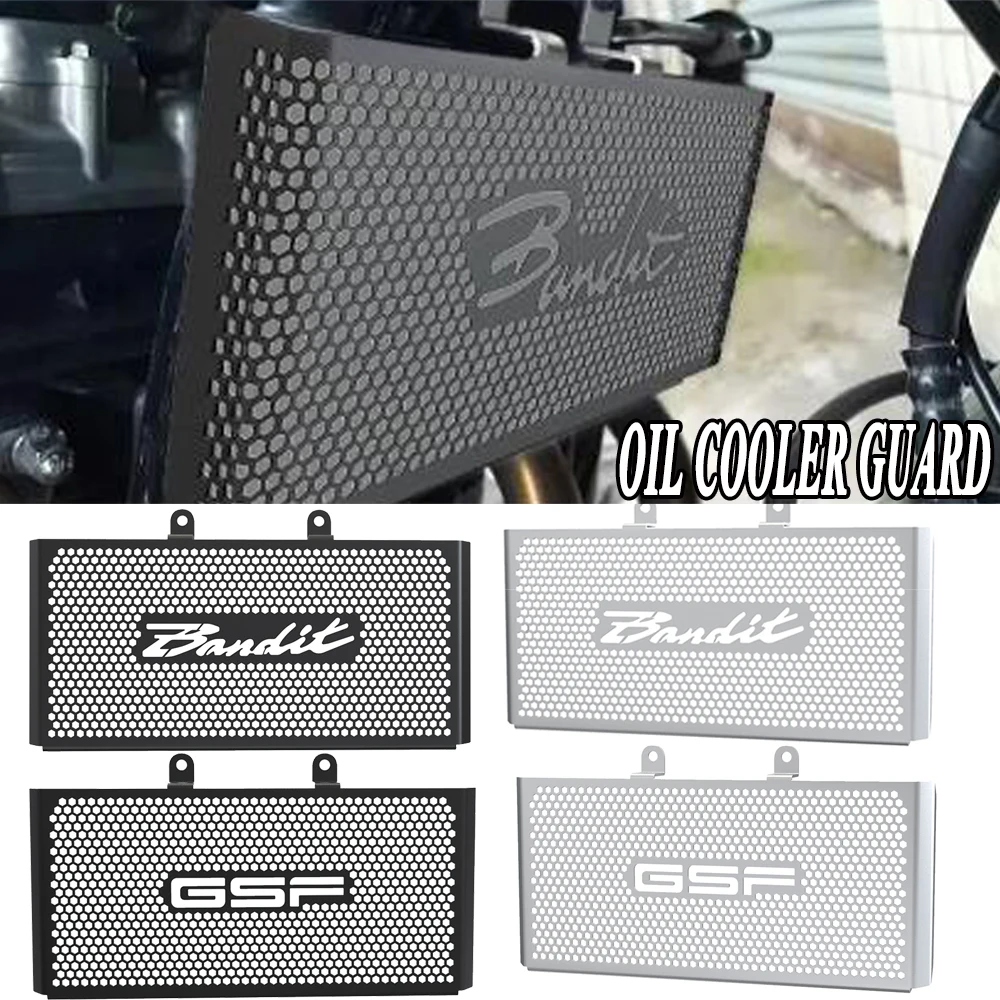 За мотоциклет SUZUKI GSF650S GSF600 GSF600S GSF650 Bandit GS F600 F600S F650 F650S Защита на масления радиатор на Защитно покритие на предната решетка