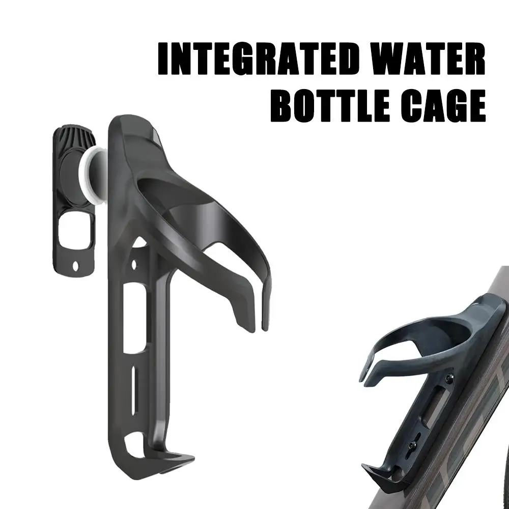 Закопчалка за тракера в клетката за каране на велосипед бутилки с вода Леко Скрито За AirTag За Apple AirTag Универсално Закрепване за колоездене тракер Brac V4E0