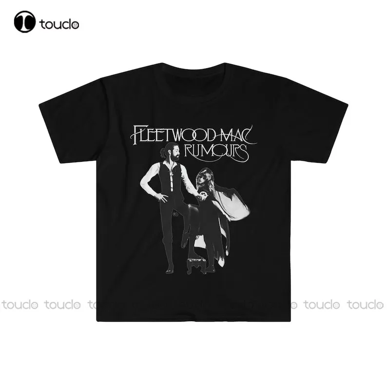 Идеи за подаръци за рок банда Fleetwood Mac, тениска за рок банда Fleetwood Mac, тениска за рок-подарък тениска Softstyle