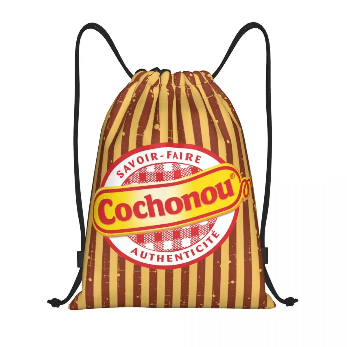 Изработена по поръчка чанта от съвсем малък Pig Cochonou За жени И мъже, Лека Спортна раница за съхранение във фитнеса