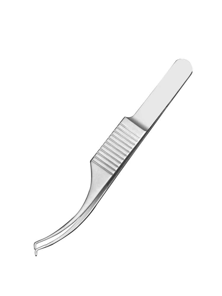Инструменти за двойна век Хирургически Щипци от неръждаема стомана Офталмологични Микрокосметические Пластмасови Инструменти, С Назъбени Клещи за лакътя пъти