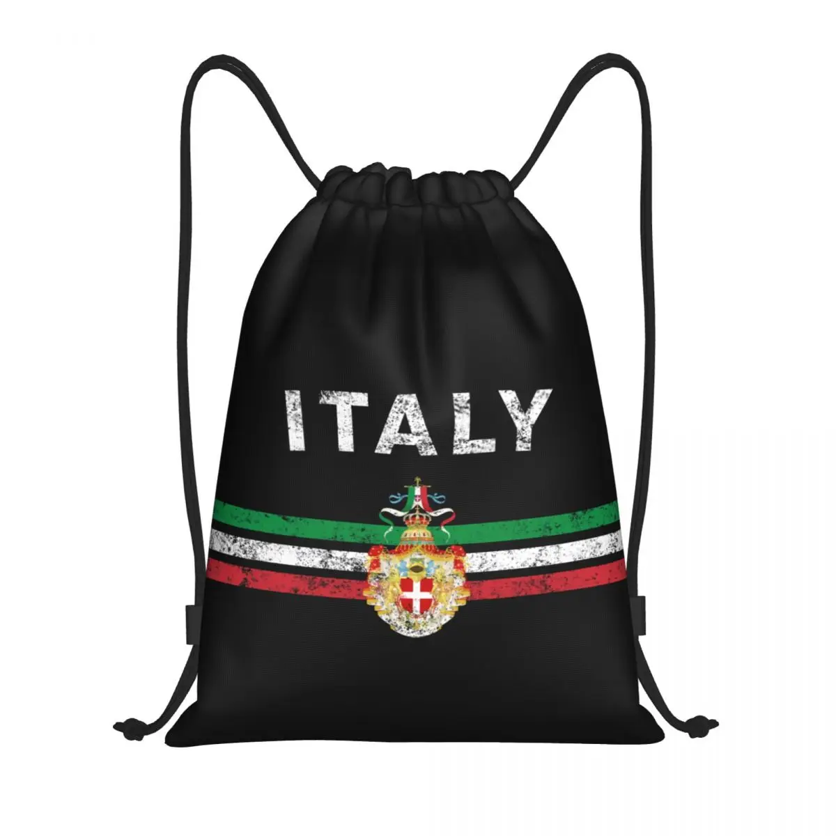 Италианската емблема, Флаг на Италия, Раница на съвсем малък, спортна чанта за мъже, Жени, Патриотичен подарък, Тренировъчен раница