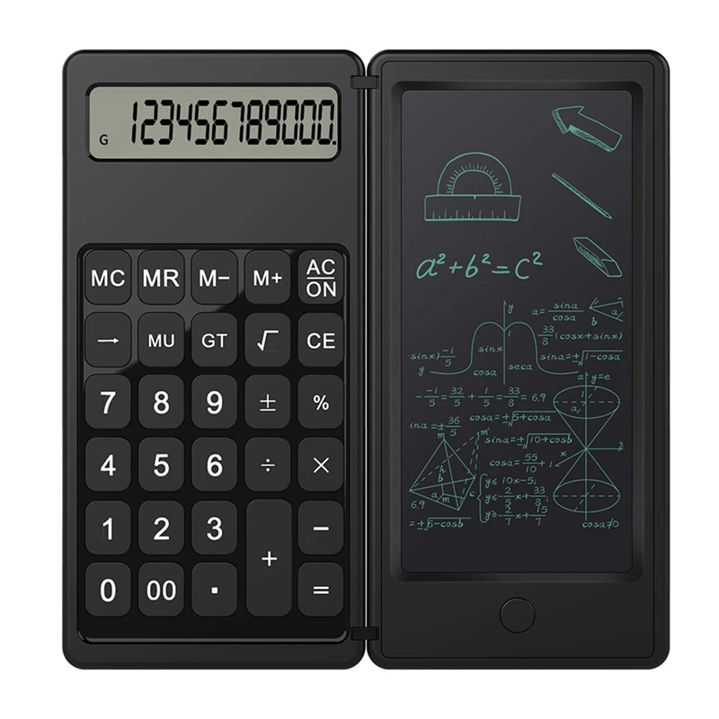 Калкулатор Бележник за въвеждане на ръкописен текст Smart Mini Memo Office, специален калкулатор, преносими ученически пособия за бизнес, издръжлив и лесен за използване