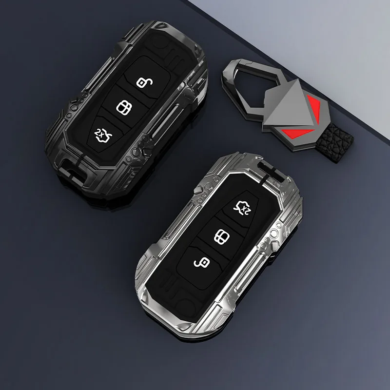 Калъф За Автомобилни Ключове От Сплав С Ford Ranger C-Max И S-Max, Focus, Galaxy, Mondeo, Transit Tourneo Custom Auto Key Holder Ключодържател