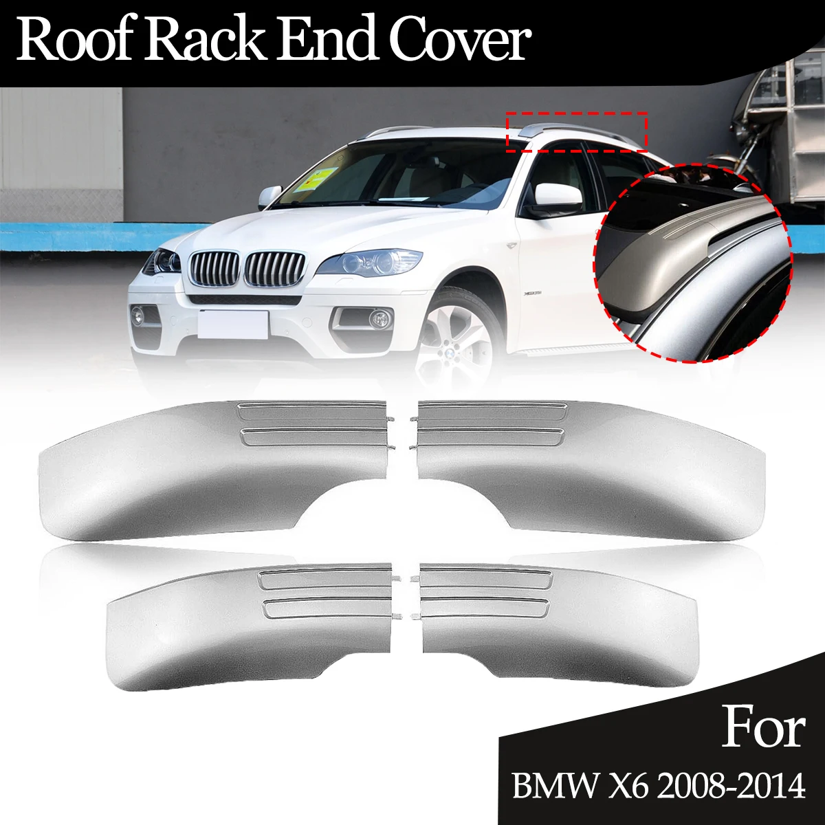 Капака на багажника на покрива и за BMW X6 2008 2009 2010 2011 2012 2013 2014 Подмяна на капака на багажника в предната част на задната част на покрива