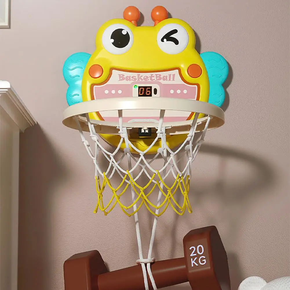 Които нарастване на баскетболно играчка, забавен комплект за игра на баскетбол между родители и деца, лесна инсталация, детско баскетболното пръстен за момчета