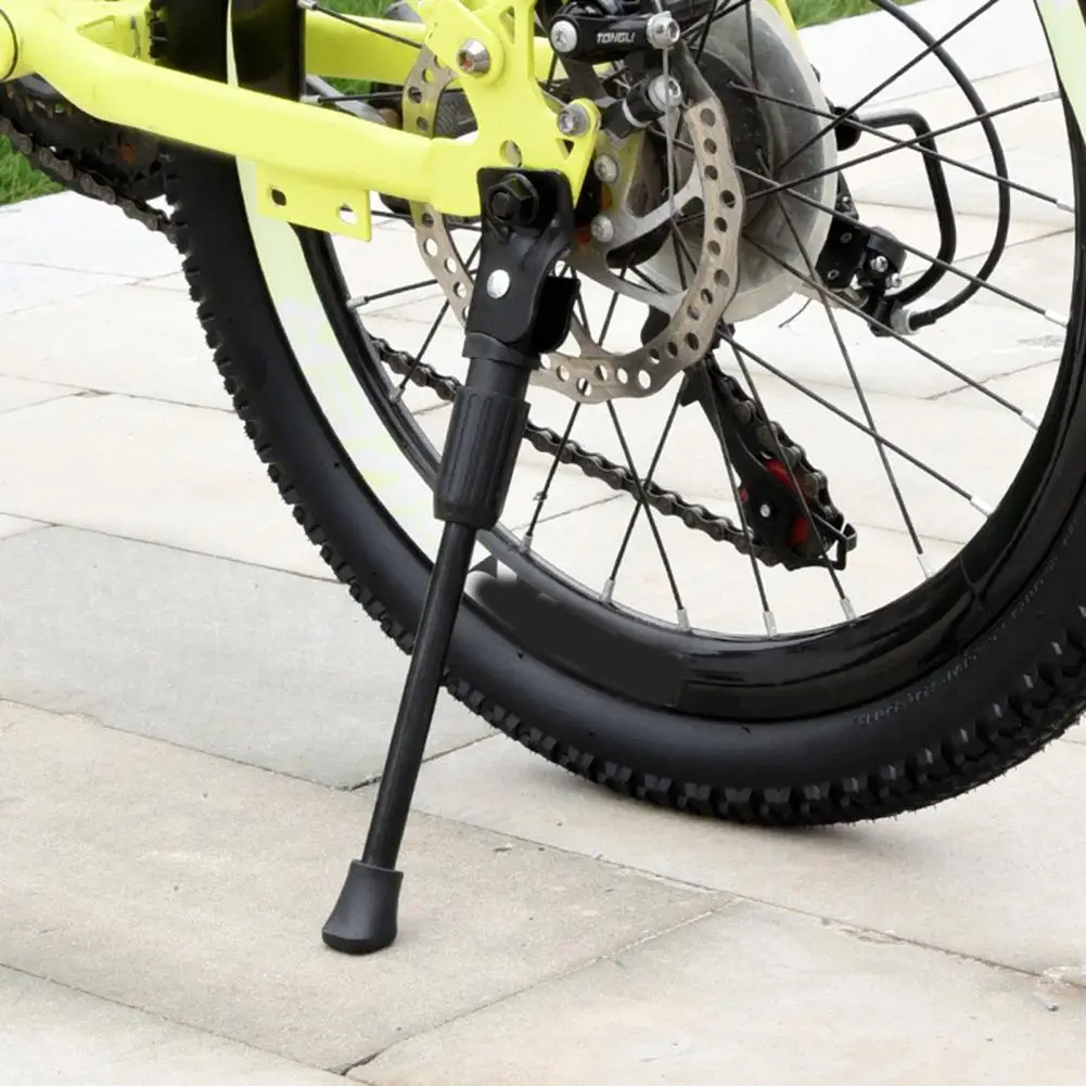 Компактен еднопосочна велосипедна стойка за краката, Здрава лека велосипедна стойка за краката на задната поставка за велосипед