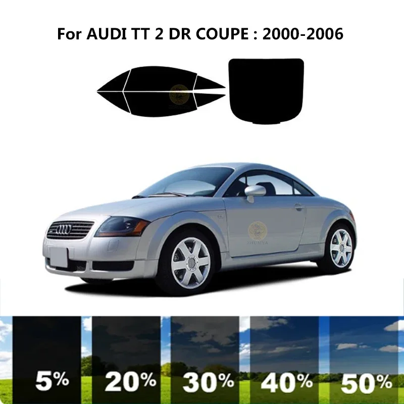 Комплект за UV-оцветяването на автомобилни прозорци от нанокерамики за AUDI TT 2 DR COUPE 2000-2006