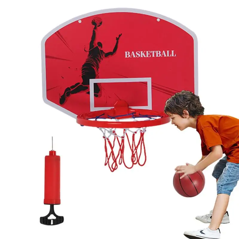 Крытое Баскетболното Пръстен За Деца Без Пробиване на Баскетболни Пръстени За Деца На Открито Набор от Аркадни Игри На Открито, За да се Весели Спортни Занимания За Семейството