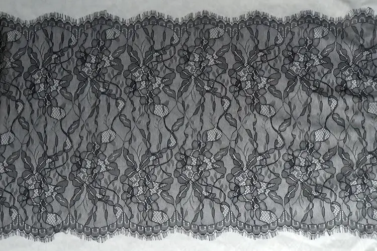 Лейси покритие за миглите с ширина 3 метра, 42 см, бельо, сутиен, дантелени платове за шиене със собствените си ръце, материали за шивашки рокли