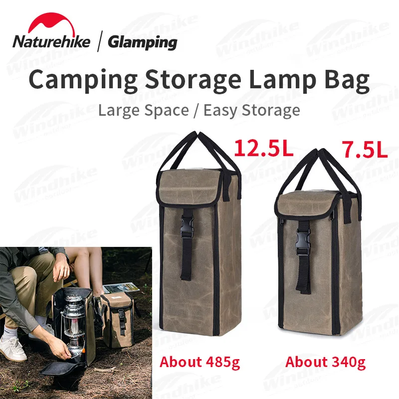 Лека чанта за съхранение на tarps Naturehike за нощуване на открито, сгъваема, преносима, водоустойчив, с цип с голяма дупка, лека чанта за кемпинга캠핑