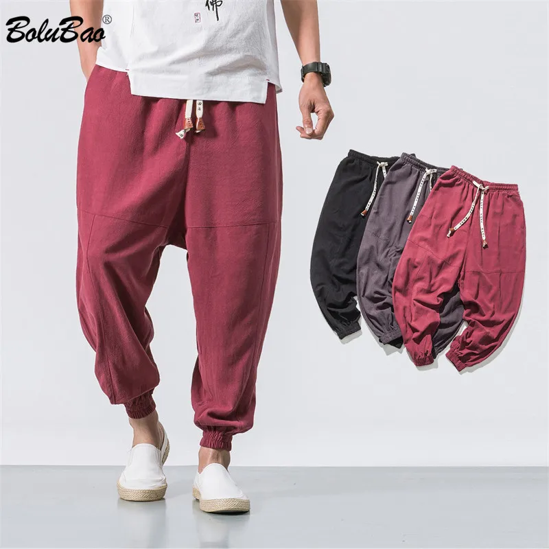 Летни маркови панталони BOLUBAO 2023, мъжки тенденция на дебнещ корсетные панталони, висококачествен дизайн, модерни ежедневни панталони Мъжки