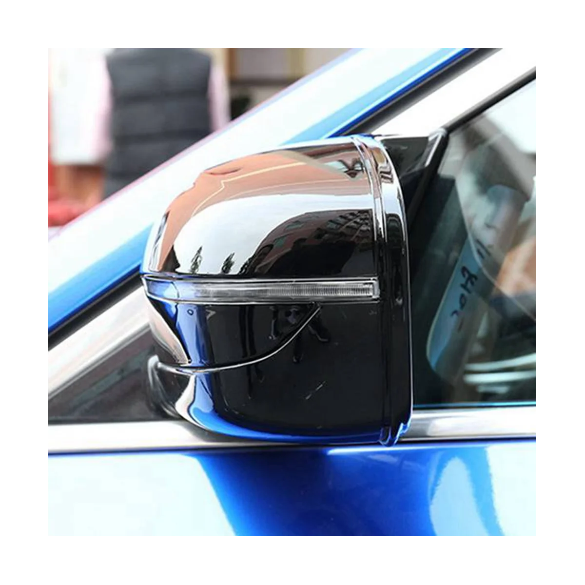Лъскав Черен Капак Огледала за обратно виждане на Автомобила, Наслагване на Рамки на Страничните Огледала за BMW Серия 5 G20 G28 G30 G38 G11 G12 2015-2019
