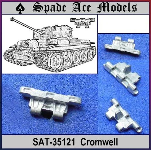Метална пътека Спейд Ace модели SAT-35121 в мащаб 1/35 за британския Cromwell Mk.4