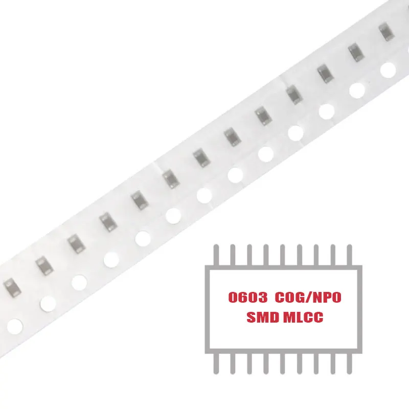 МОЯТА ГРУПА 100ШТ SMD MLCC CAP CER 1.5 PF 50V C0G/NP0 0603 Многослойни Керамични Кондензатори за Повърхностен Монтаж на разположение на склад