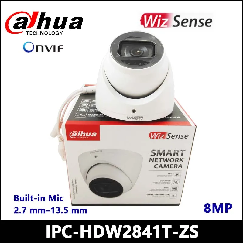 Мрежова камера Dahua IPC-HDW2841T-ZS с 8-мегапикселов IR обектив с променливо фокусно разстояние за очите WizSense Поддържа Вграден микрофон Onvif