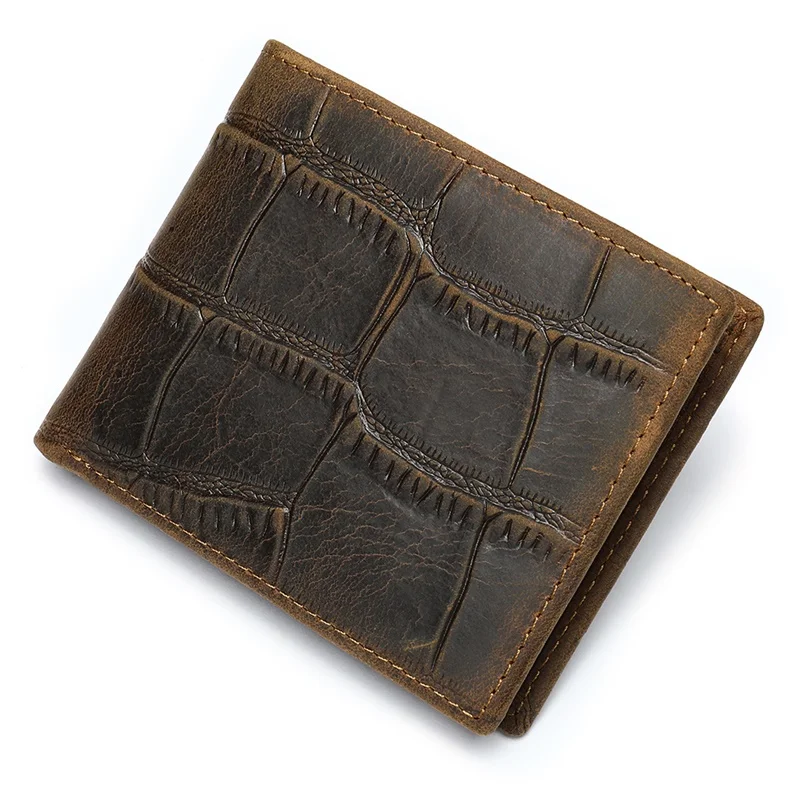 Мъжки портфейл WETSAL, портфейл от естествена кожа, мъжки портфейл, за мъже, двойни тънки портфейли, къси портфейли, кожен мъжки портфейл за карти, чанта за пари