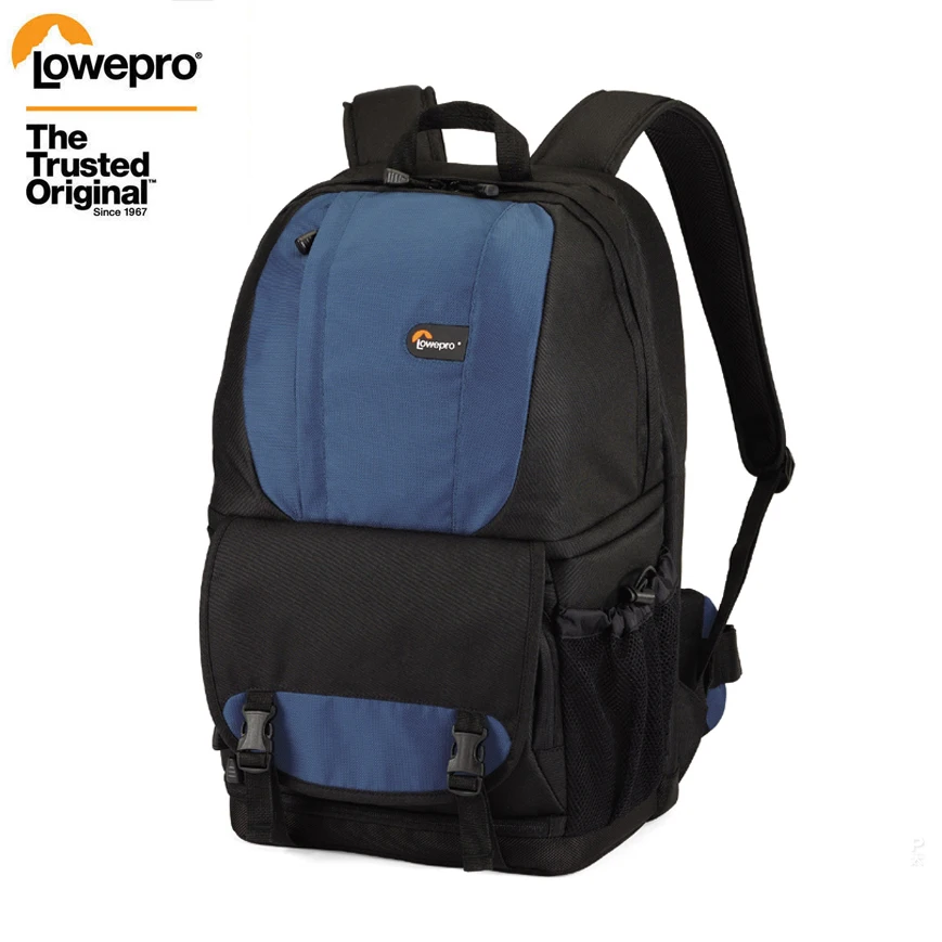 Натурална чанта за фотоапарат Fastpack 250 aw (синьо), раница за цифров огледално-рефлексен фотоапарат, лаптоп 15,4 