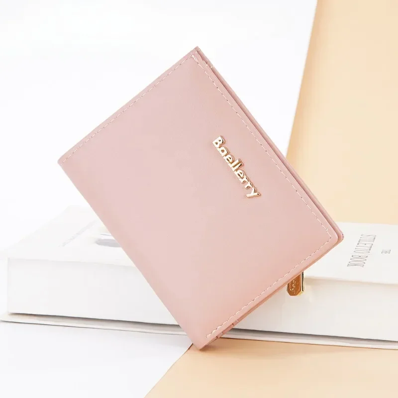 Нов дамски портфейл, долно оттичане монофонични просто чантата, модерен чантата с няколко карти, просто чантата, лек и удобен за носене