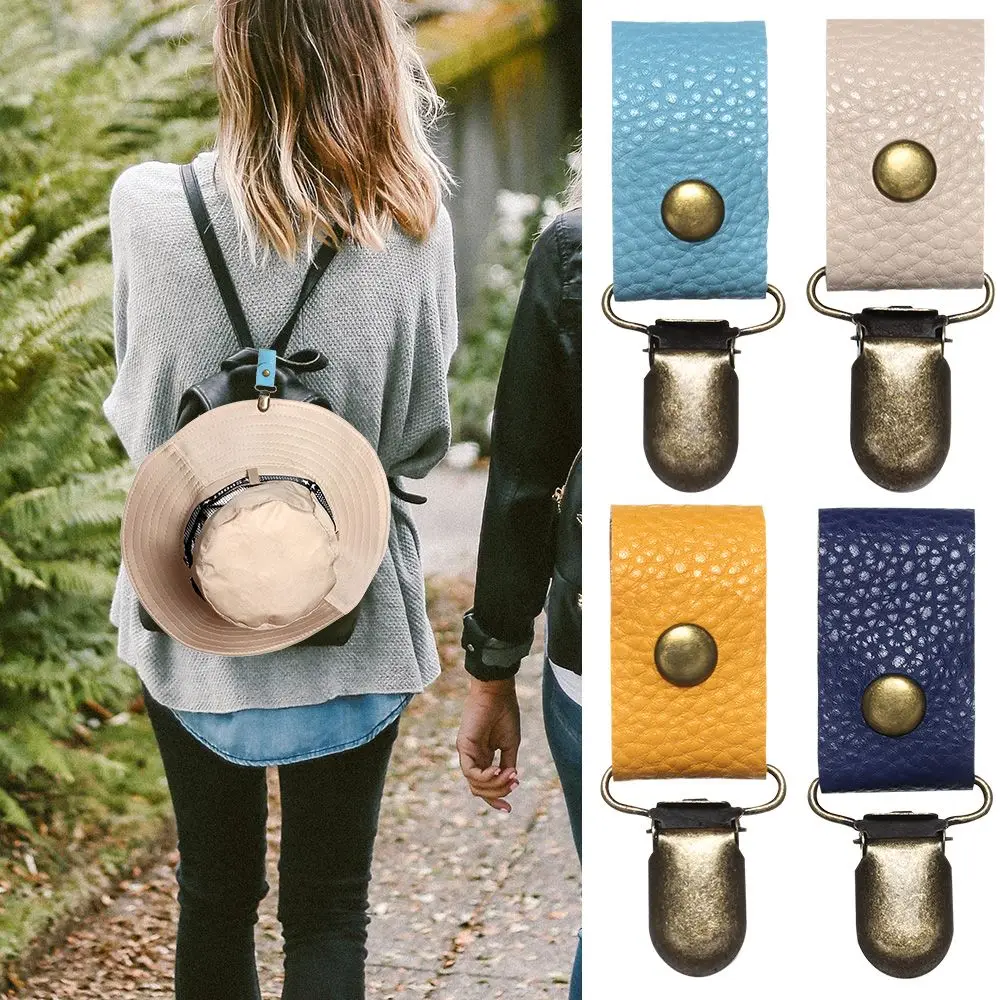 Нов дизайн шляпных клипси за дамска чанта-держателе за шапки Trave Hat Keeper Клип, аксесоар за пътуване на открито, богат на функции клипса-патица