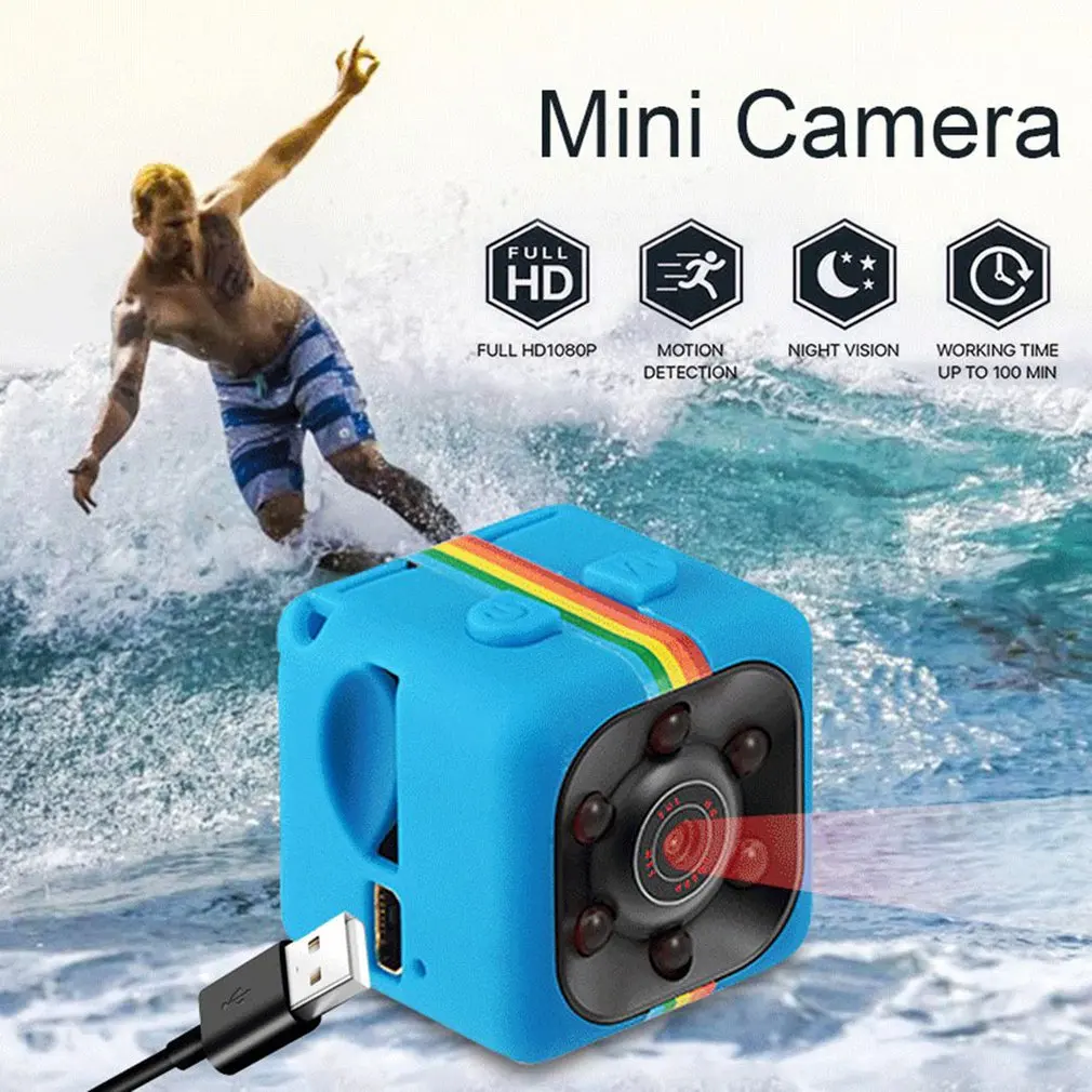 Нова Мини Камера 1080P SQ11 HD Sensor Камера за Нощно Виждане Motion DVR Микрорегулируемая Помещение Sport DV Video Small Cam Camera