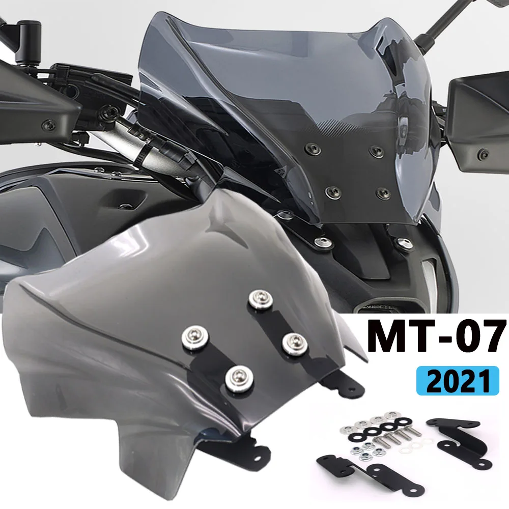 Нови аксесоари за мотоциклети, Дефлектор въздух на предното стъкло за Yamaha MT07 MT-07 MT 07 mt07 2021