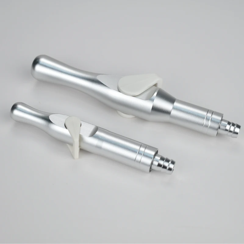 Нови стоматологични клапани за отстраняване на слюнка от 2 вида, адаптер за върха Se / hve, дръжка за по-силен / слаб всмукване с ключ