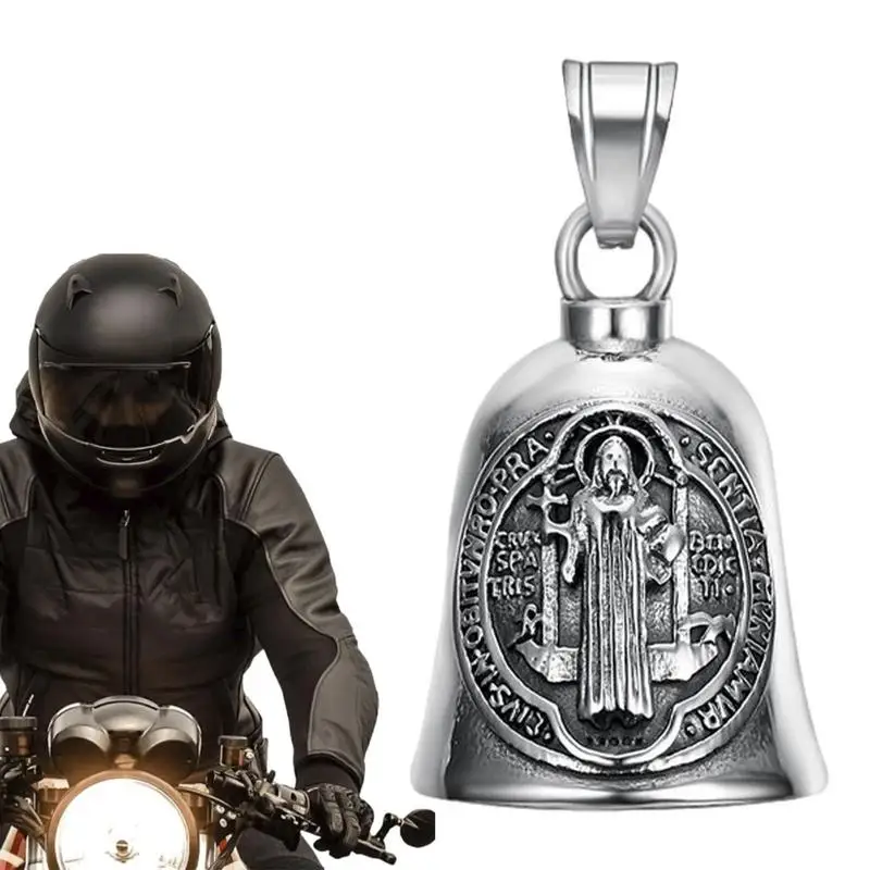 Окачване-камбанка за мотоциклети, колие Eagle Rider в байкерском стил от титанов стомана, Мъжки И женски Аксесоари за мотоциклети