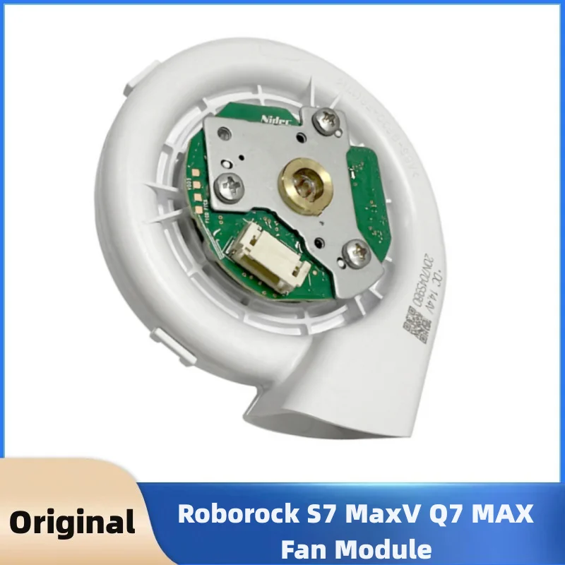Оригинален модул на вентилатора 5100Pa за Roborock S7 MaxV Q7 MAX резервни Части за робот-прахосмукачка с мотор Бели Аксесоари