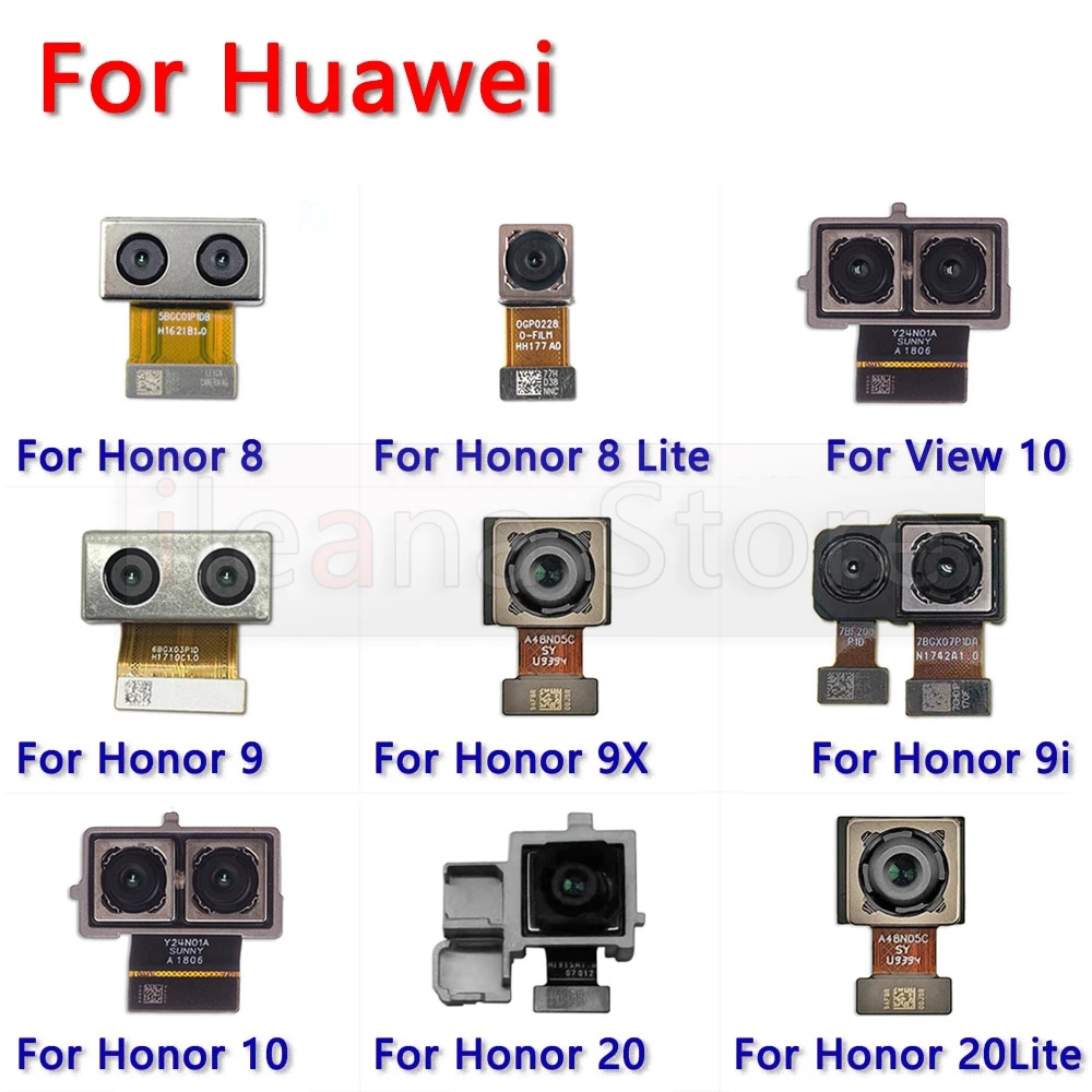 Оригиналната Камера За Huawei Honor 8 9 Lite 8A 8C 8X 9i 9X Pro Max Plus Lite Задната част на Основната Голяма Задната Камера Модул Лента Гъвкав Кабел