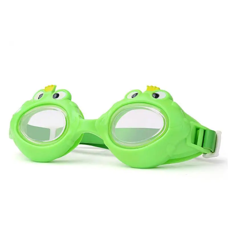 Очила за плуване на открито В голяма рамка, водоустойчив и деца, защита от замъгляване и виолетови, очила за плуване за деца от 8-13 години