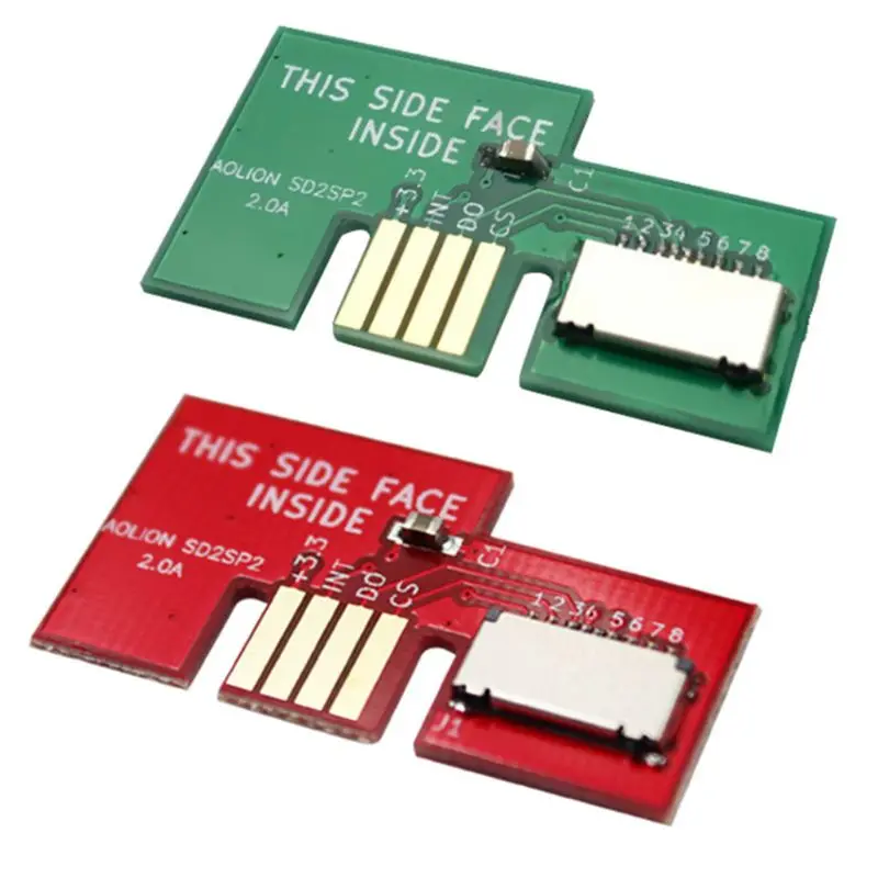 Подмяна на Адаптера за Карта Micro SD TF Card Reader, за да NGC Game Cube SD2SP2 SDLoad SDL Adapter Професионални резервни Части За Ремонт на X6HB