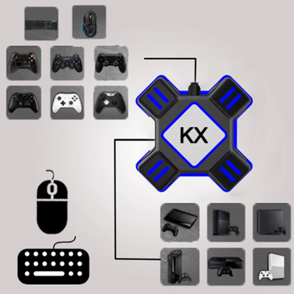 Подмяна на конзола Xbox One мишката, клавиатурата конвертор адаптер игрови аксесоари