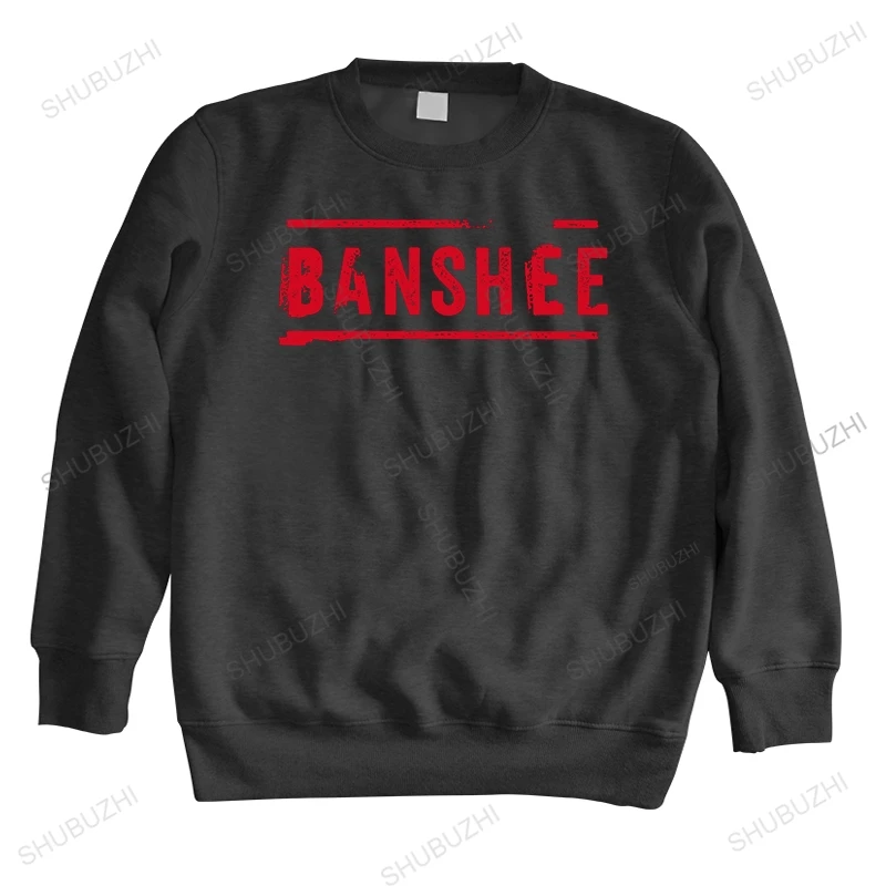 Последната мода BANSHEE есен нова arriival мъжки hoody с дълъг ръкав за момчета европейския размер от цвят на памук, с кръгло деколте banshee