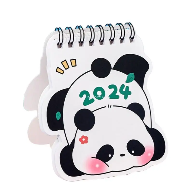 Преносим Настолен Календар с животни Модел Настолен Календар в 2024 година Нов Подарък календар Dropship