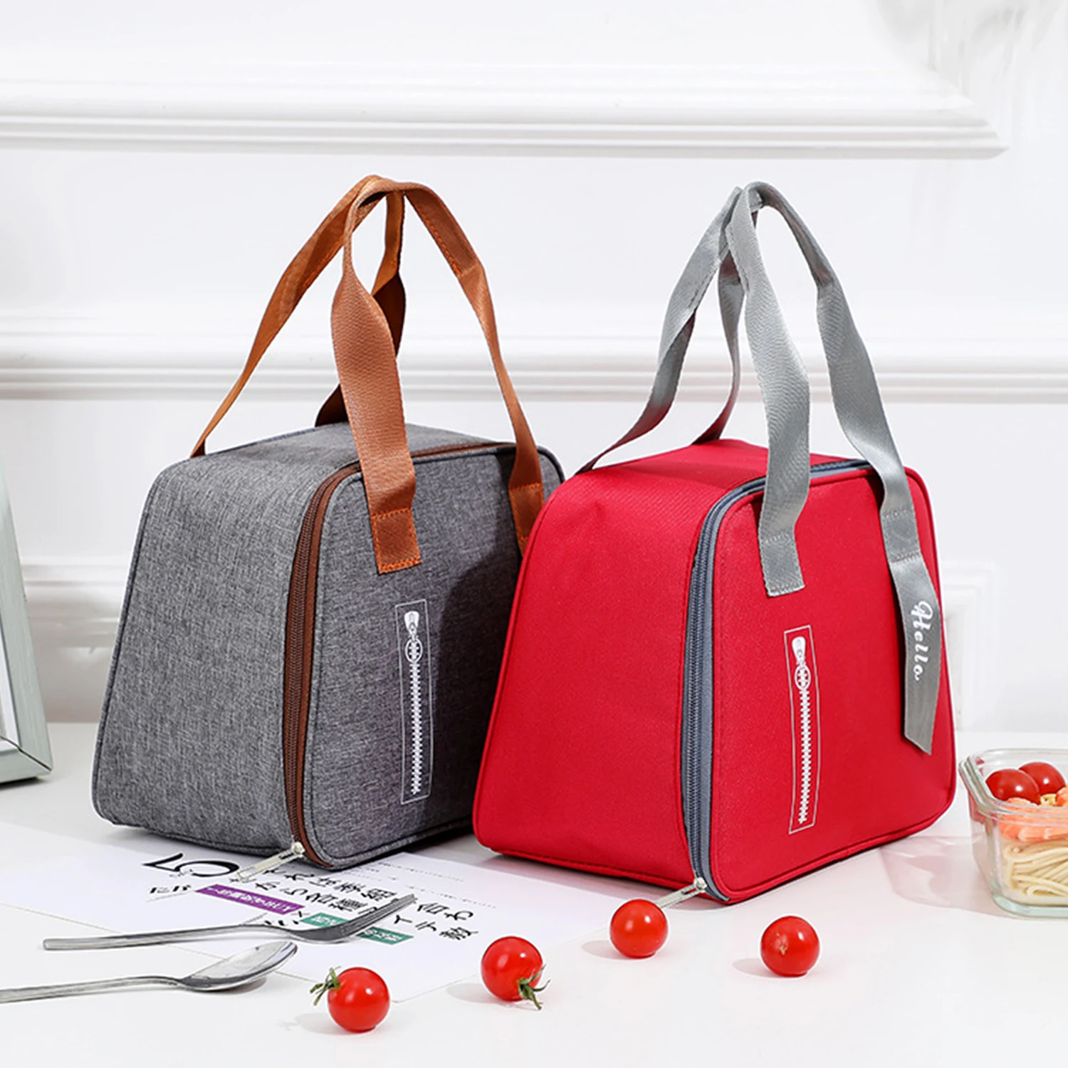 Преносима термоизоляционная чанта за пътуване, чанта за пикник чанта за обяд за експлоатация, чанта за съхранение на продукти, термосумка за обяд, аксесоари