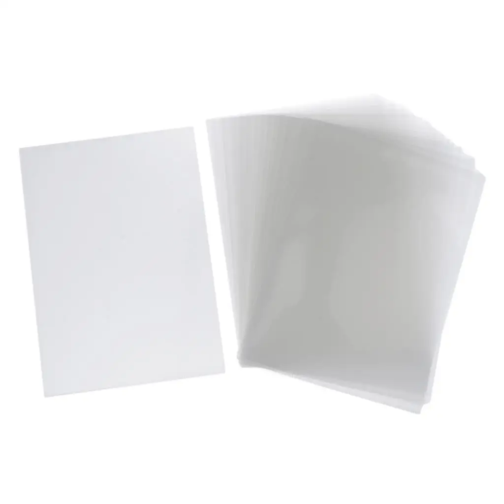 Прозрачна пластмасова папка за документи от 30 части формат А4 с хартиени втулки