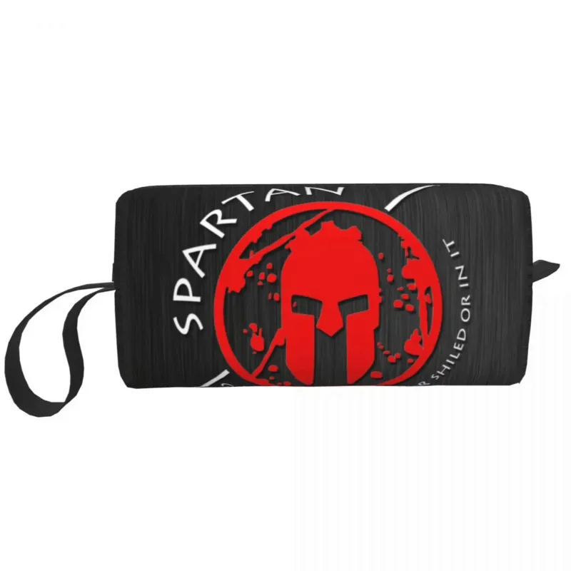Пътна Спартанская раса Sparta Spirit Чанта за тоалетни принадлежности Модерен Козметичен Органайзер за грим за жените Кутия за съхранение на козметика Dopp Box Kit