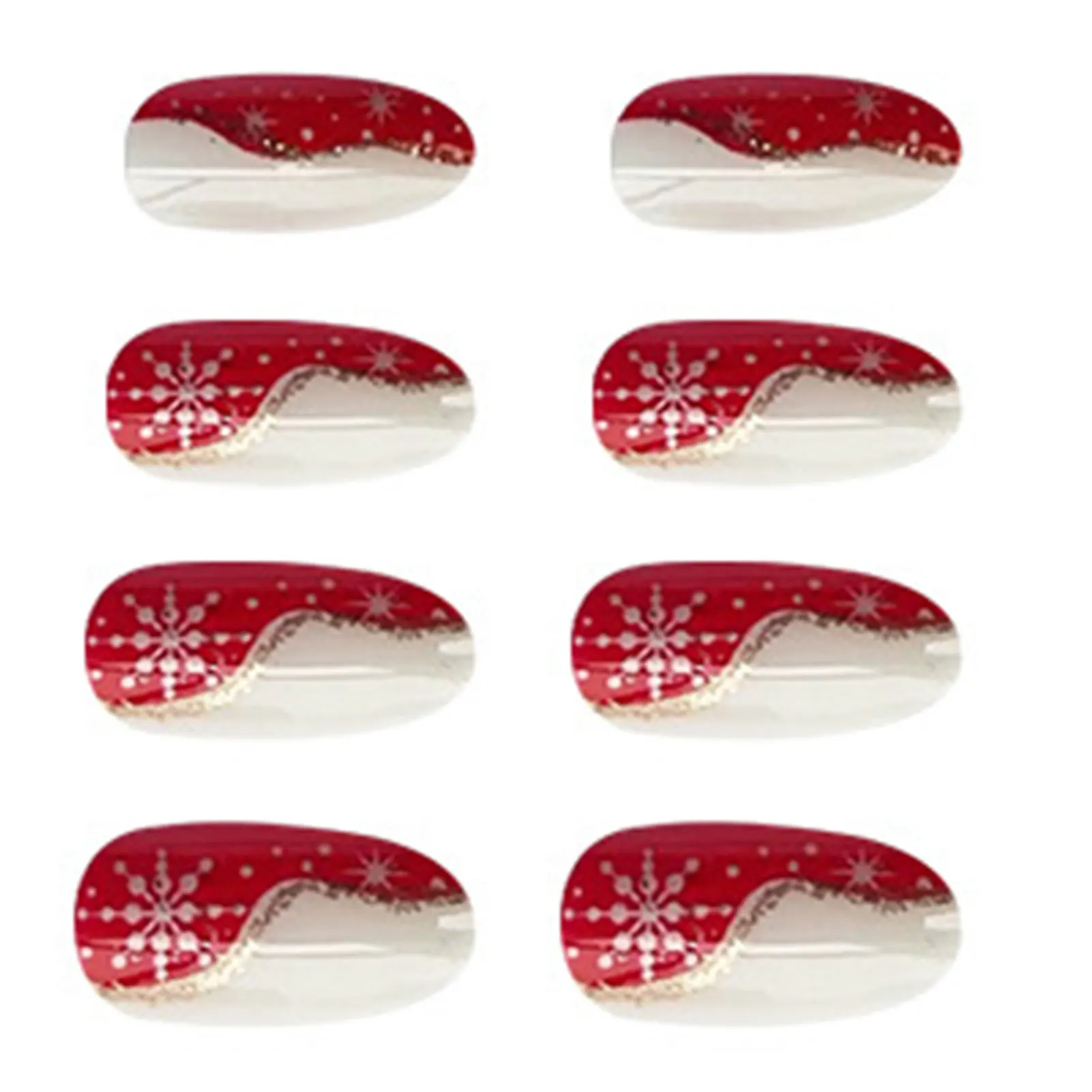 Режийни ноктите коледа е червен с подходящ радианом и дебелина за професионално използване в салон