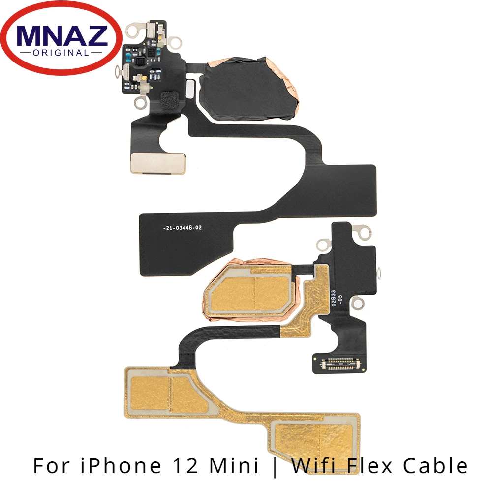 Резервни части за замяна на сигнала на Wi-Fi Гъвкав кабел антена на Wi-Fi за iPhone 12 mini за ремонт, Резервни части