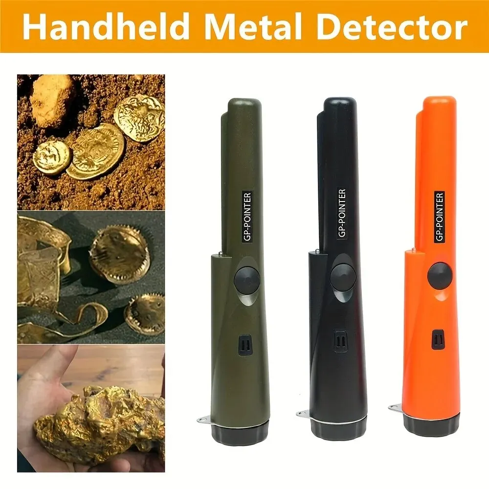 Ръчен метал-детектор GP-pointer За точно определяне на местоположението, за търсене на съкровища, водоустойчив позиционирующий прът С led подсветка на маншет