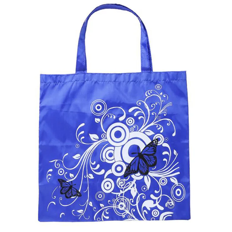 Сгъваема Чанта-Тоут За Пазаруване, Дамски Мъжки Ежедневни Еко-Множество Чанта С Цветя Пеперуда, Хранителни Чанта През Рамо, Чанта, чанти за пазаруване