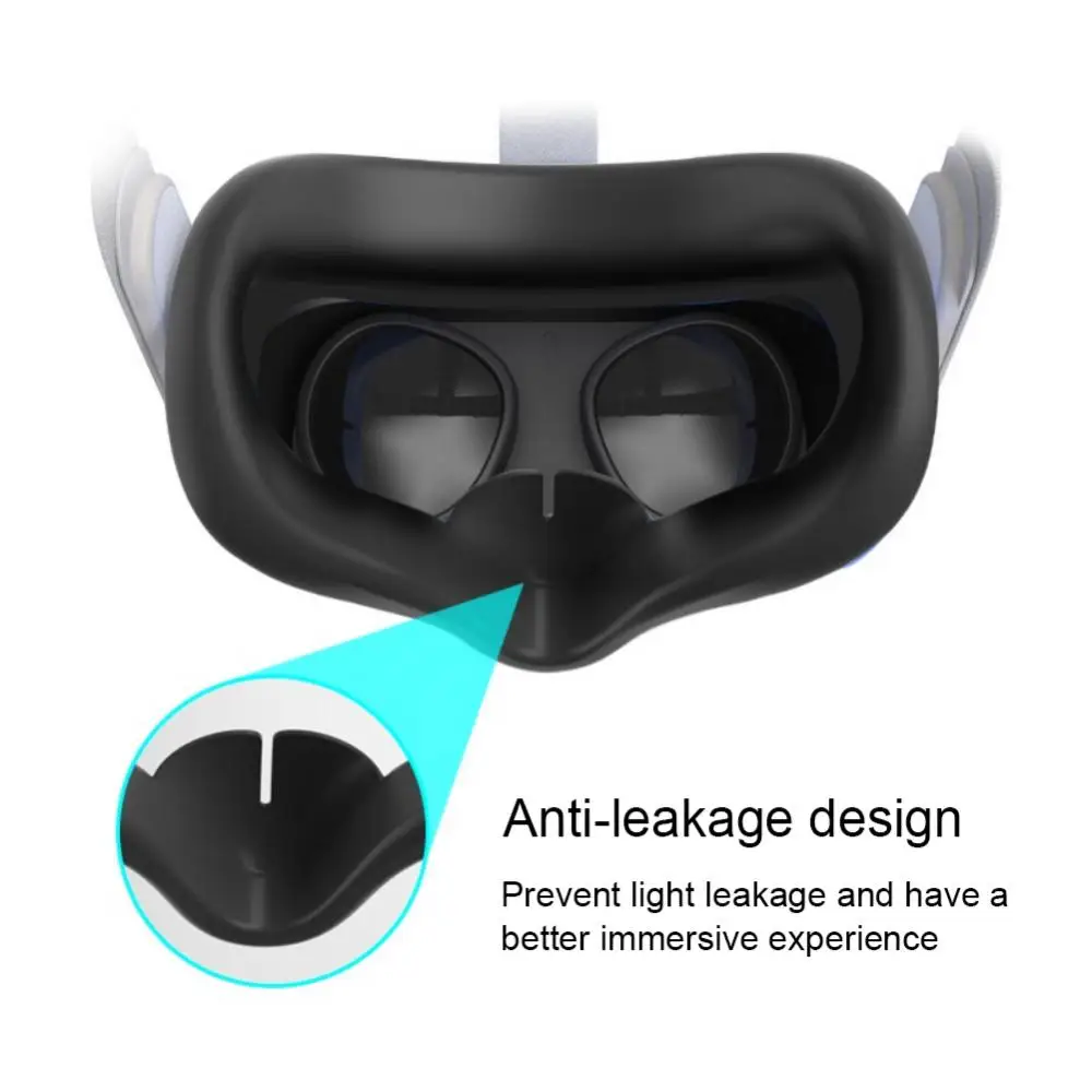 Силиконов защитен калъф за сензорен контролер Quest 2, калъф с каишка от изкуствена кожа за аксесоари Quest 2 VR